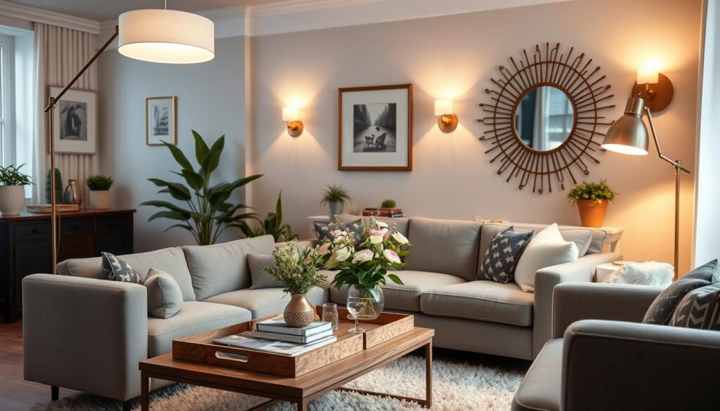 brightening a dark home with decor