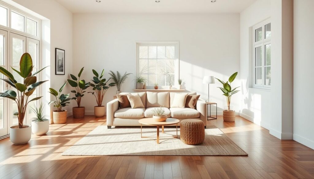 dingy home interior