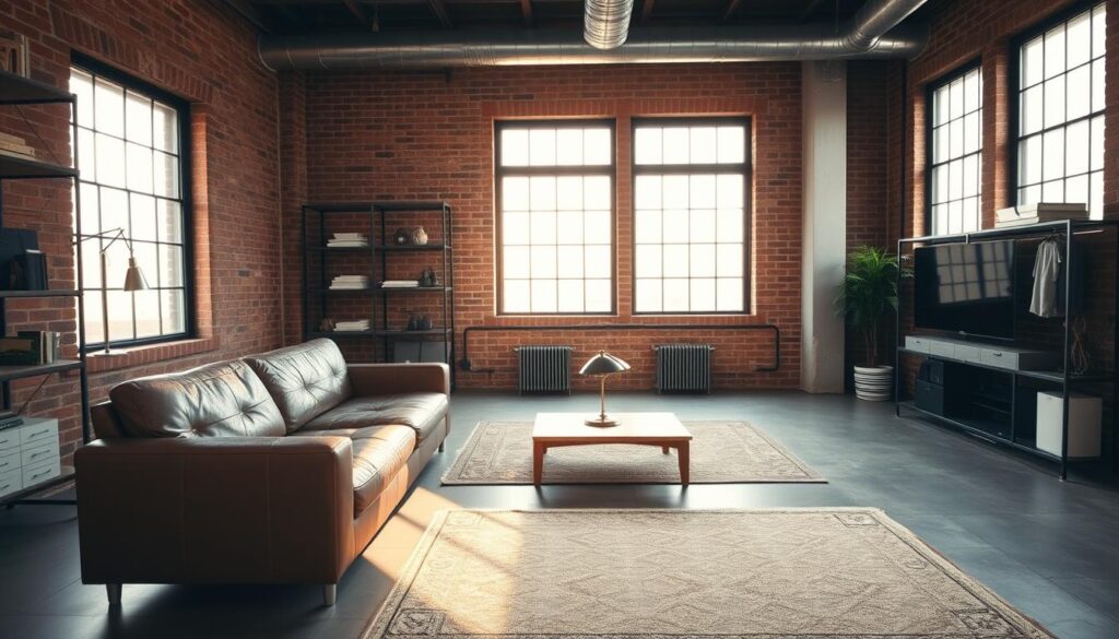 industrial home interior