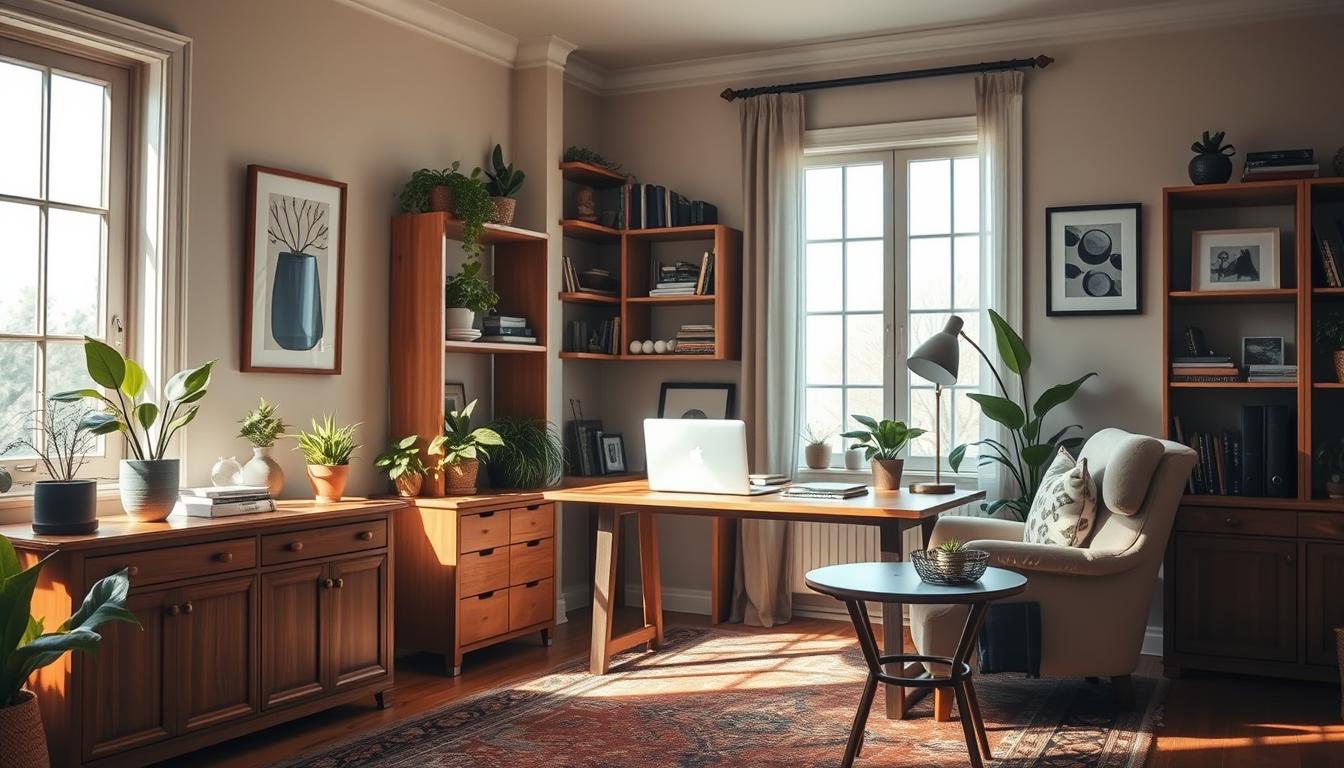 interior design of home office