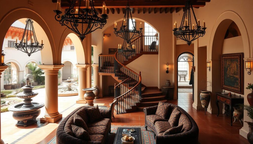 interior spanish style homes