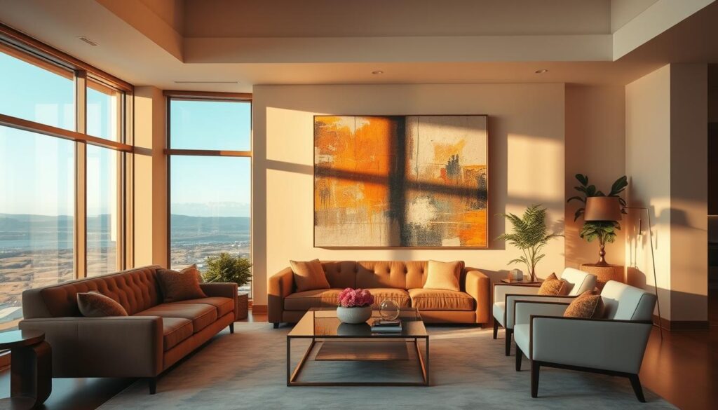 luxury living spaces art