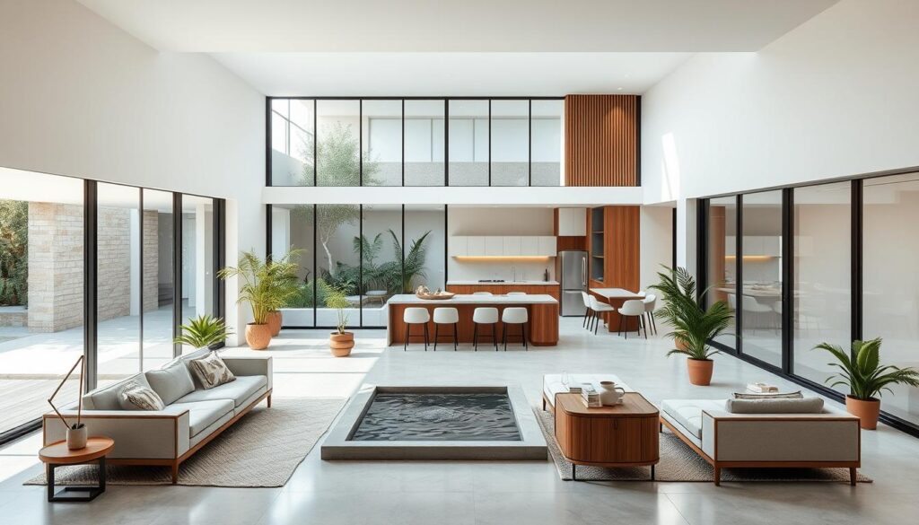 open concept floor plans