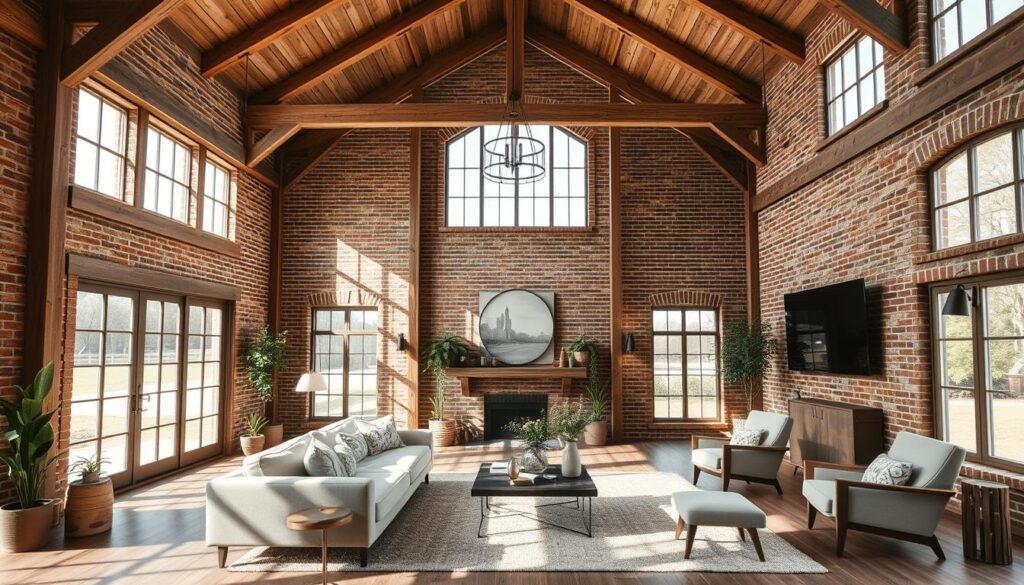 stylish barndominium interior design