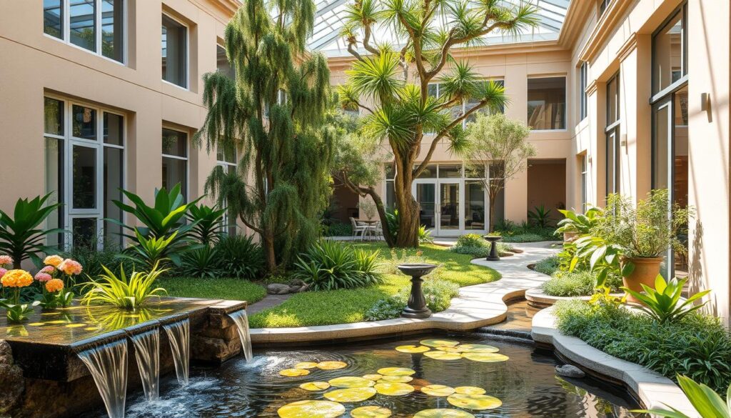 sustainable courtyard design