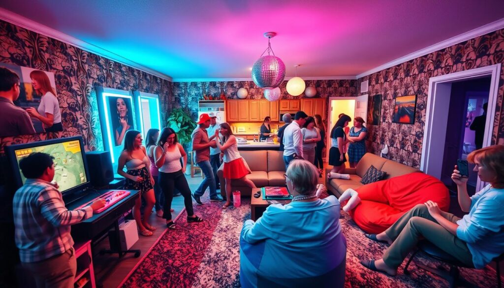 throwback home interior parties