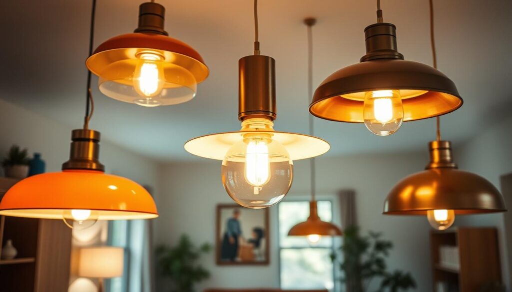 70s pendant lights