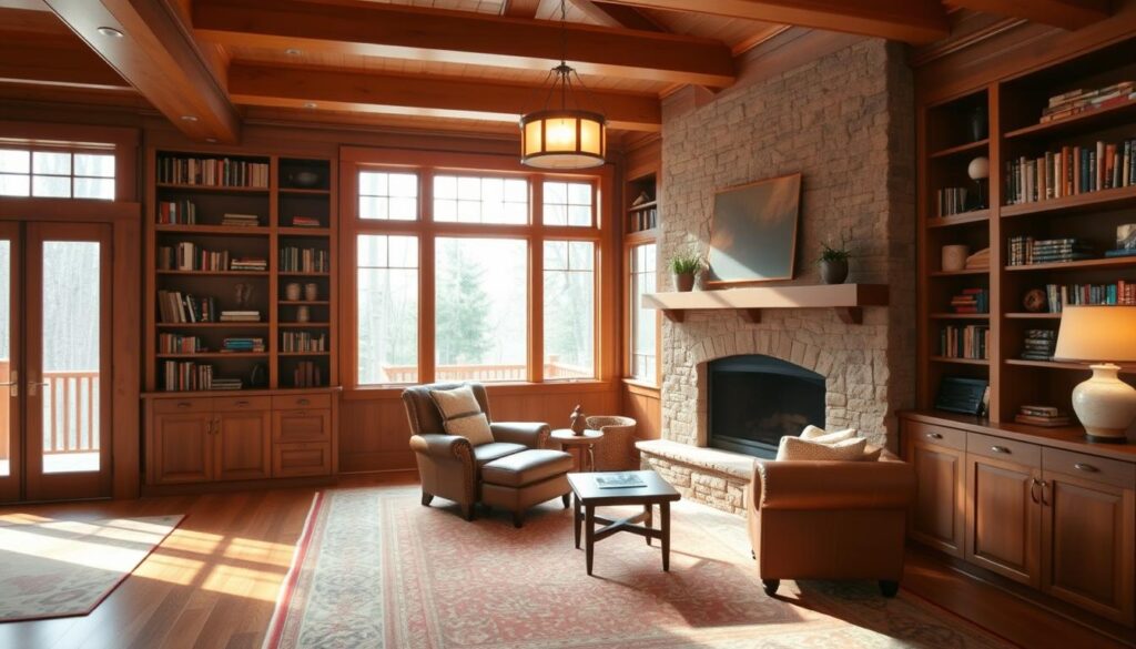 Craftsman home interior design Craftsman home interior design