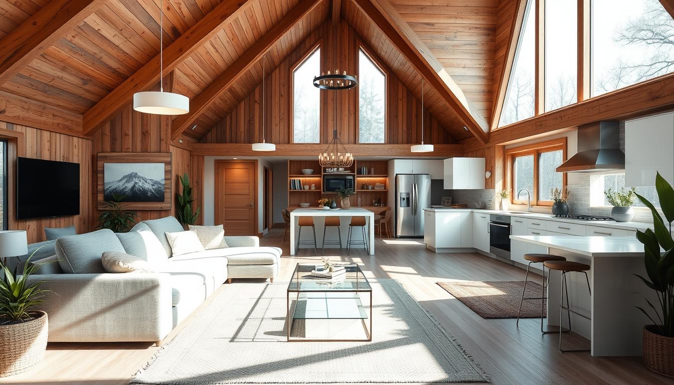 a frame home interior design