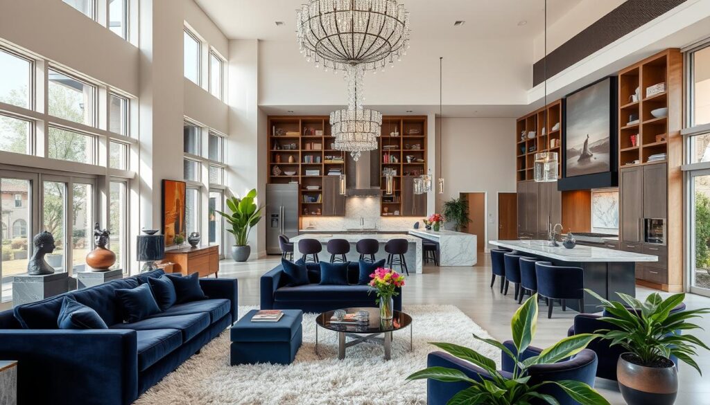 luxurious open floor plan