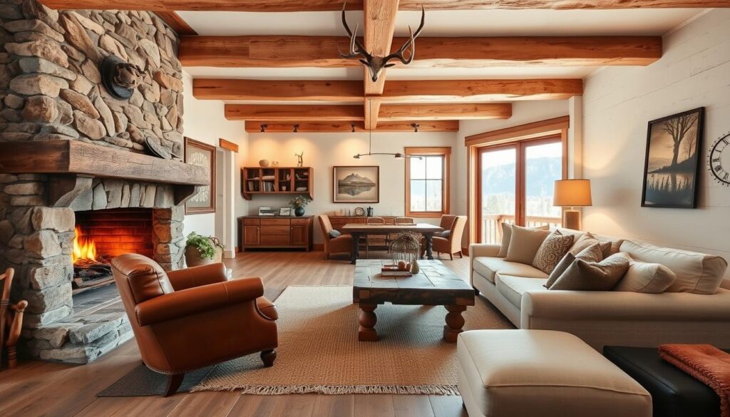 modern rustic homes interior