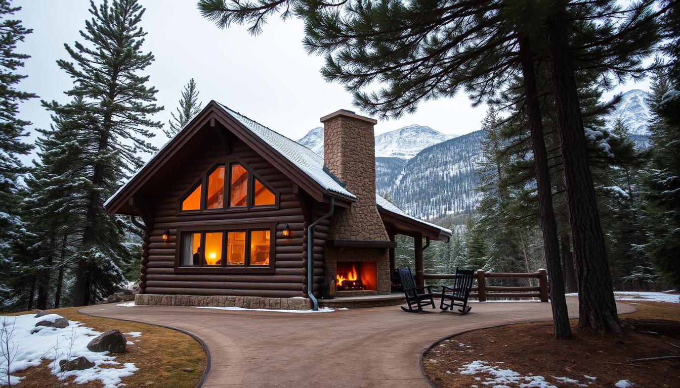 rustic mountain home interiors