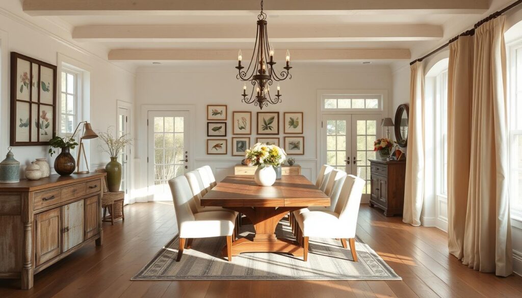 stylish farmhouse living spaces