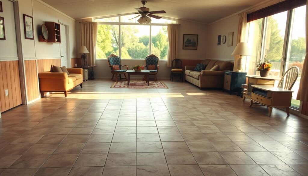updating mobile home flooring