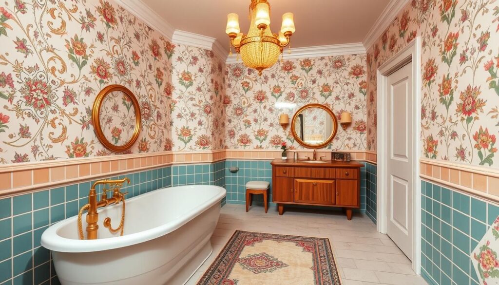 vintage bathroom design